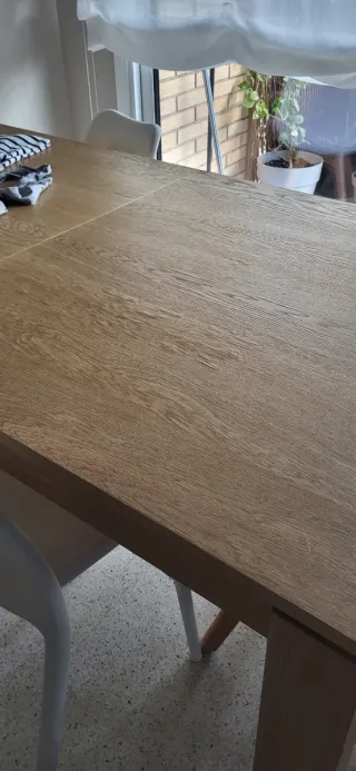 Mesa extensible Maison du Monde madera