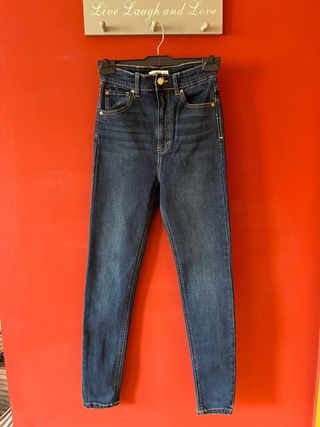 Pantalones vaqueros tiro alto Pull&Bear - Nuevos