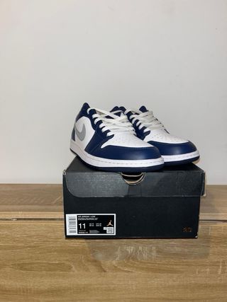 Air Jordan 1 Low Azul y Blanco