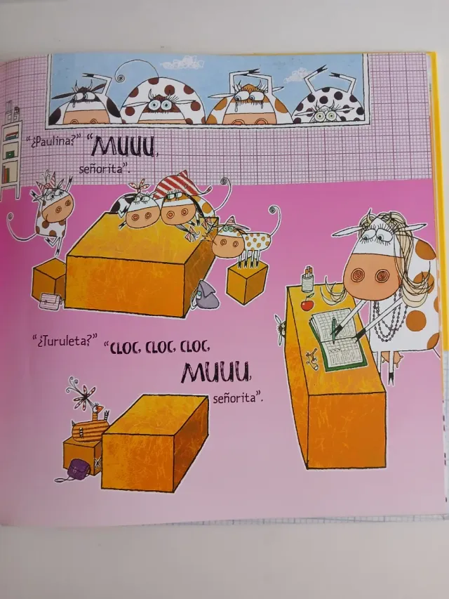 La vaca que fue al cole