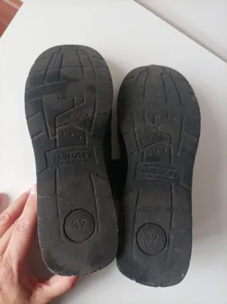 Zapatos Pablosky azul marino velcro