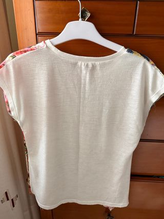Blusa blanca de vestir
