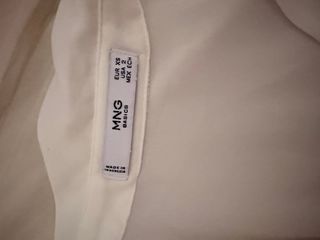 Blusa blanca de vestir