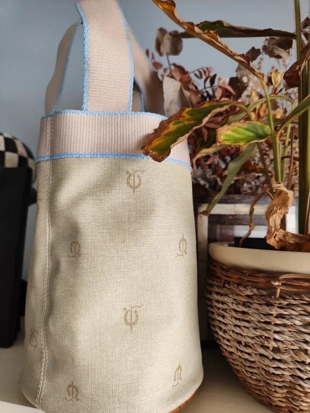 Bolso El Caballo Beige y Marrón