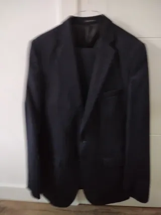 Traje Zara Azul Marino