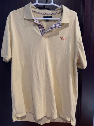 Polo Spagnolo Amarillo Hombre Talla XS
