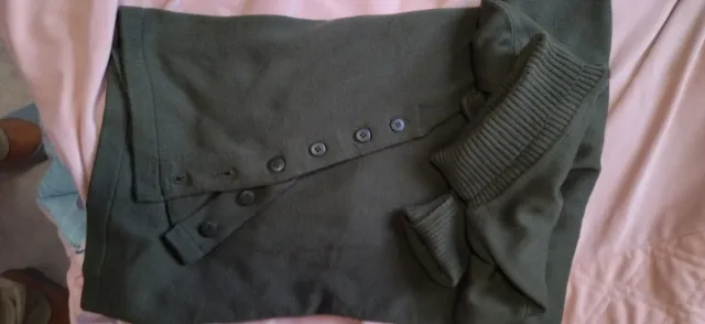 Vestido Venca verde talla M