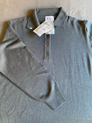 Jersey de lana Merino Kim gris