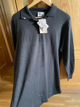 Jersey de lana Merino Kim gris