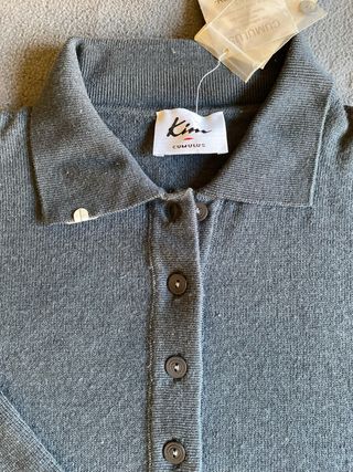 Jersey de lana Merino Kim gris