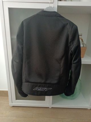 Chaqueta Motero Negra