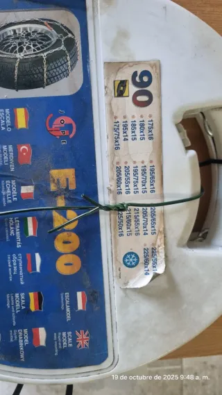 Cadenas para Nieve E-200