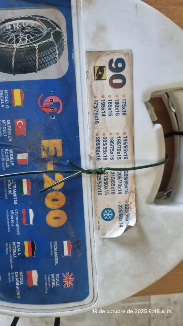 Cadenas para Nieve E-200