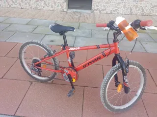 Bicicleta Infantil Roja 5-8 años