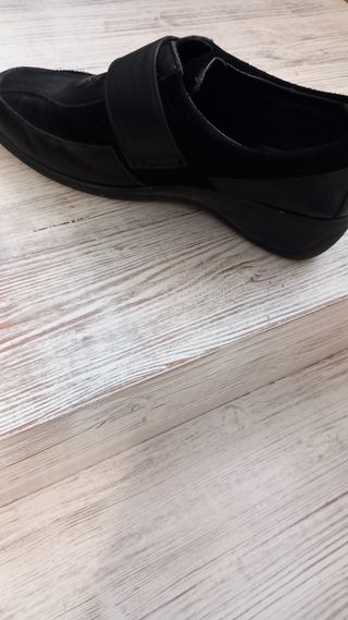 Sneakers donna nere n.37 velcro