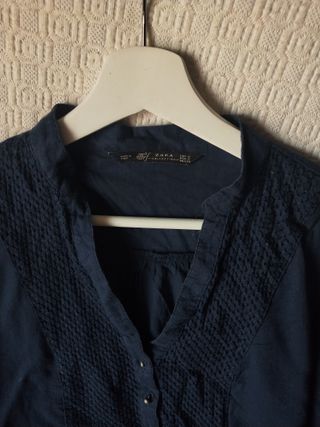 Lote 5 camisas blusas Inditex mujer talla M