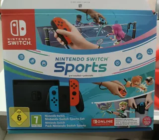 Nintendo Switch V2 Console Neon Blu/Red - BUNDLE