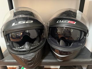 Cascos Moto LS2 Negro 