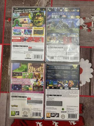 Juegos Nintendo Switch: Mario, Xenoblade, Pokémon,