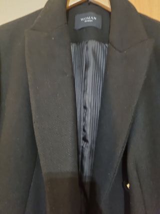 Abrigo azul oscuro WOMAN