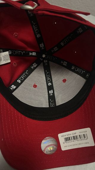 Gorra New Era 9FORTY Roja Ajustable