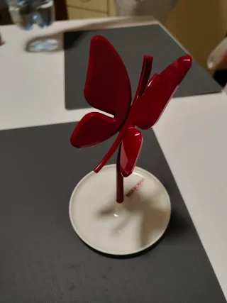 Porta accessori farfalla Deborah Milano rosso