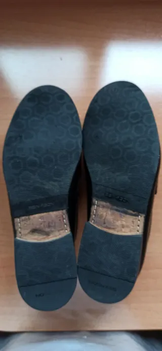 Zapatos castellanos vestir negros para hombre