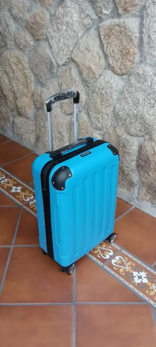MALETA CABINA AZUL 55X35X20 NUEVA 