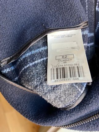 Chaquetón Emidio Tucci Azul Talla 62