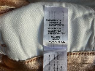 Pantalón Yerse Lúrex metalizado Cobre cobrizo