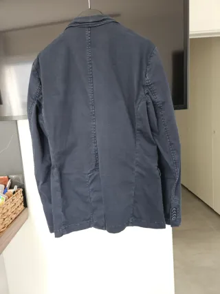 Giacca uomo estiva blu