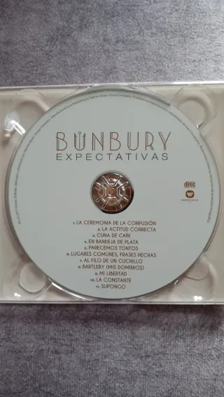 Bunbury Expectativas Edición México