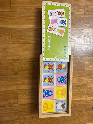Domino infantil animales de granja