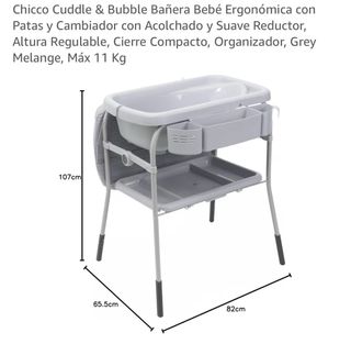 Bañera cambiador marcha chicco