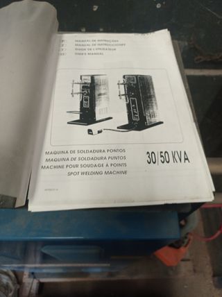 Maquina soldar por puntos profesional