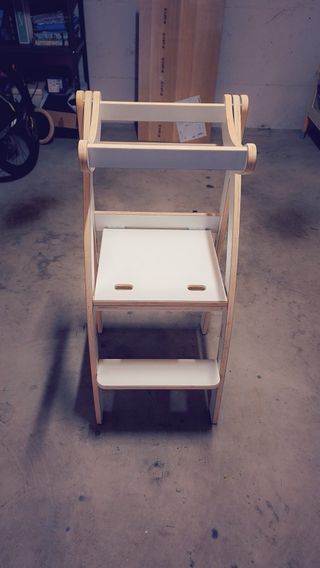 Torre Montessori Pieghevole Salva Spazio