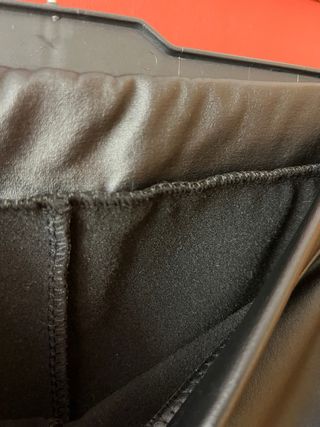 Pantalones de cuero acampanados - Nuevos
