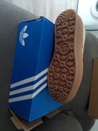 Zapatillas Adidas Gazelle Mujer Beige/Rosa