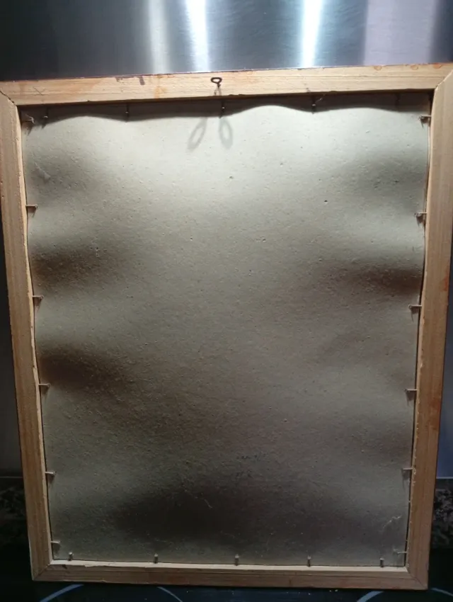 Cuadro antiguo mujer retrato.
Medidas: 50x41

L