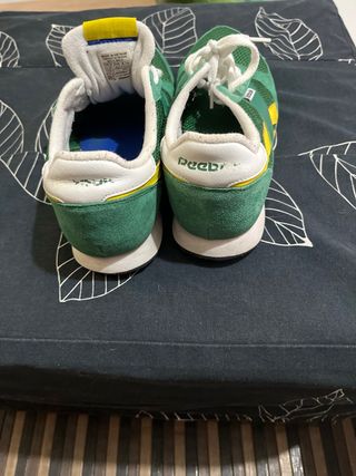 Zapatillas Reebok Talla 42.5 Verde/Amarillo