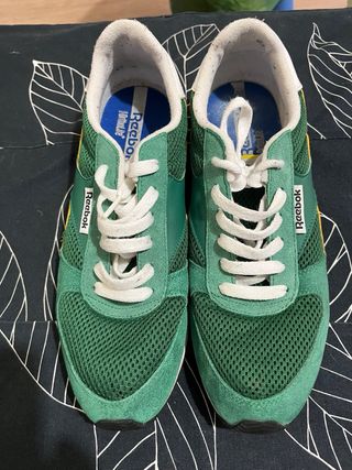 Zapatillas Reebok Talla 42.5 Verde/Amarillo