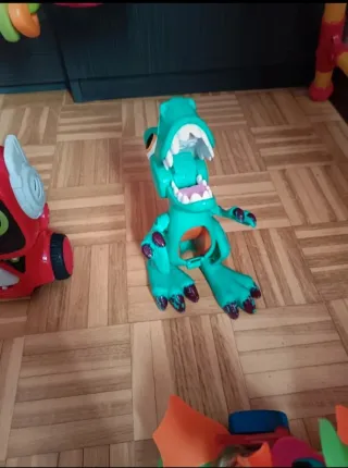 Lote Juguetes Bebé: Gimnasio, Robot, Dinosaurio
