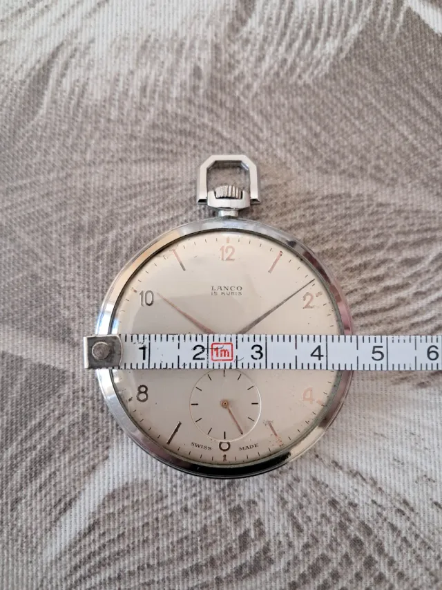 Orologio da tasca Lanco 15 Rubis Swiss Made