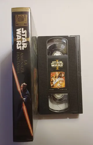 VHS: STAR WARS I  LA AMENAZA FANTASMA
