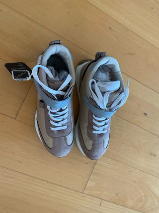 Zapatillas Xti Beige y Marrón Talla 38