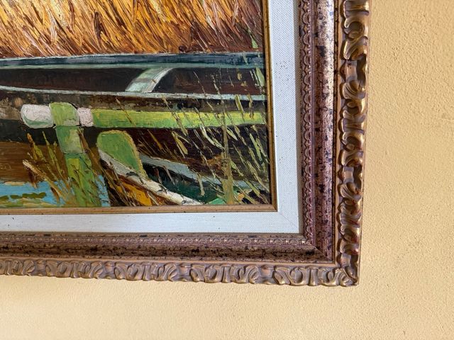 Cuadro paisaje típico valenciano