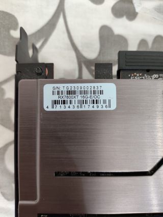 PowerColor RX 7800 XT Tarjeta Gráfica