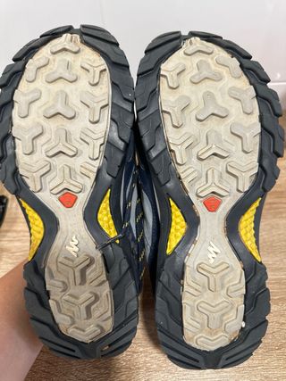 Zapatillas de trekking impermeables T.38 mujer 