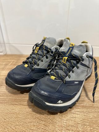 Zapatillas de trekking impermeables T.38 mujer 