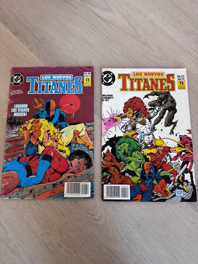 LOS NUEVOS TITANES ZINCO LOTE VINTAGE ¡RESCATADO !